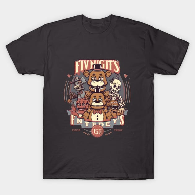 Five Nights At Freddys T-Shirt by ADSart